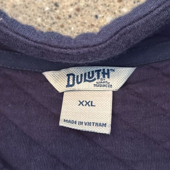 DULUTH Trading Company Quilted Snap Pullover Sweatshirt - Picture 12 of 12